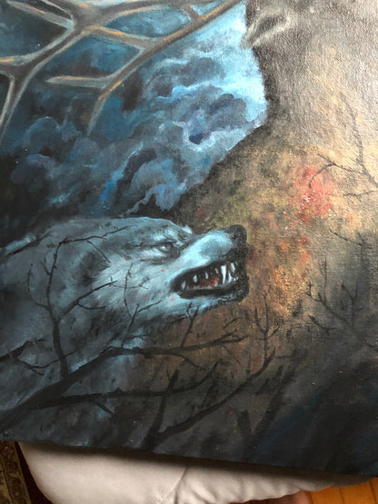 Nice and Blue - Original Painting