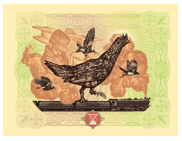 Locomotion Sticker – Zeb Love