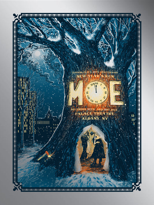 moe. - New Year's Run - FOIL - 2014