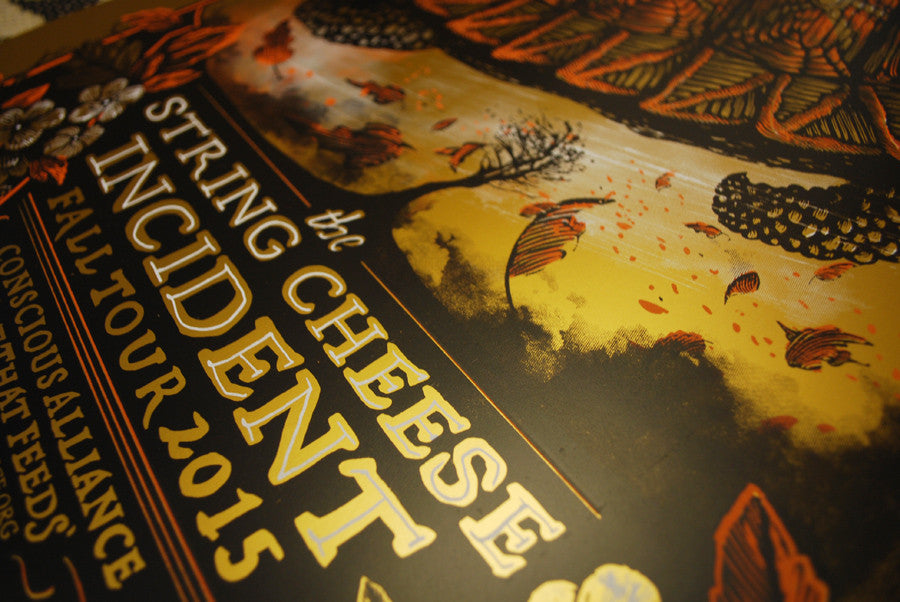 String Cheese Incident - Gold Foil - 2015