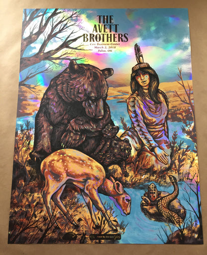 Avett Brothers - Tulsa- Foil