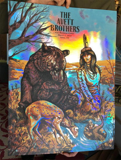 Avett Brothers - Tulsa- Foil